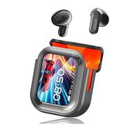 Ne20 Earbuds, 2 Way Translator Earbuds, Bluetooth 5.4 Earphones Ai Translator Ear Buds, LCD Touch Screen, Ipx6 Waterproof for Travel Busines (Black)