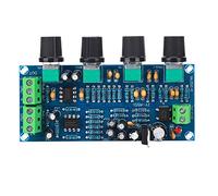 NE5532 Amplificador Placa de Tonos Módulo de Control de Volumen de preamplificador de Fuente de alimentación única de Alto Rendimiento para entusiastas del Audio y proyectos de