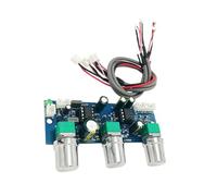 NE5532 - Placa de control de tono pasivo para subwoofer con diseño de filtro de agudos de graves ajustable, placa de control de frecuencia de subwoofer