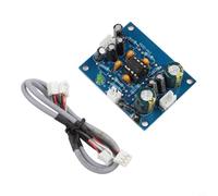 NE5532 Placa preamplificadora, módulo de mejora de audio, calidad de sonido HIFI, amplificador operacional intercambiable, DC 12-35V, para PC, reproductor de MP3 (A)