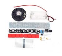 NE555 Componentes Electrónicos Piezas,DIY Kits Módulo De Órgano De Piano Eléctrico con Caja De Batería Electrónica