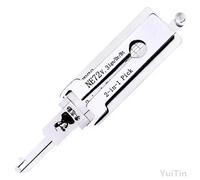 NE72 LiShi 2 en 1 ganzúa y decodificador para Peugeot, lector de llaves de coche, selección de bloqueo automático, herramientas profesionales de cerrajero