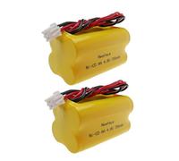 NEAFAZA BL93NC487 - Batería Ni-Cd de 4.8 V 700 mAh compatible con Emergi-Lite MAG93NC487, Exit Light Co BAA-48R BAA48R, Interstate NIC0186, Dantona Custom-43, OSI OSA-126 BL93NC484 BL93NC485 (paquete