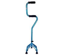 NEAFP Andadores para Personas Mayores Bastón Escalera Doble doblado Cuatro Esquinas Ayuda para Sentarse Muleta Andador Andador Andador, Ayuda de Movilidad Duradera HGCHH