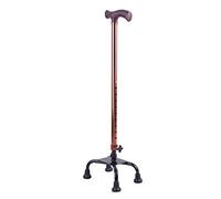 NEAFP Andadores para Personas Mayores Muleta de bastón de Cuatro pies Aleación de Aluminio Antideslizante Ancianos Altura de Cuatro Esquinas 68-90 cm Andador con Ruedas Ajustable, Ayuda de Movilidad