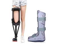 NEAFP Andadores para Personas Mayores Muleta de Rodilla Ajustable sin Manos con Tobillera, Andador telescópico de una Sola Pierna para discapacitados, Equipo de rehabilitación para distensiones de