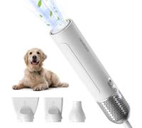 Neakasa F1 Secador de pelo para perros muy silencioso, portátil, secador de pelo portátil para mascotas para el cuidado de perros, velocidad de flujo de aire ajustable, nivel de calor, 3 accesorios