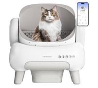 Neakasa M1 Lite Caja de Arena para Gatos Abierta autolimpiante, XXL, inodora, higiénica, Control de aplicación, Gran Capacidad, Caja para Varios Gatos