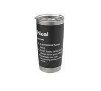 Neal Definición de nombre Diccionario divertido Vaso térmico de acero inoxidable de doble pared