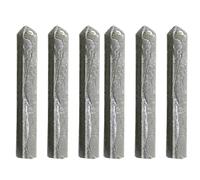 Neamou 6 Piezas Aluminio la soldada electrodos Soldadura, Varillas de Hierro De Fácil Fusión, Metales estaño para soldar decapante Soldadura estaño, Soldados a Baja Temperatura Barras