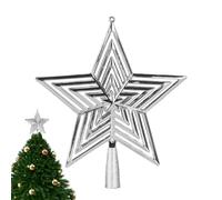 Neamou Adorno para árbol de Navidad con Forma de Estrella,Adorno de Estrellas para árboles - Adorno Decorativo para exhibición de Mesa, inauguración de la casa, Regalo de cumpleaños, Fiesta en casa
