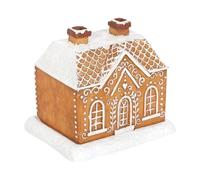 Neamou Quemador De Cono De Incienso De Casa De Pan De Jengibre, Adorno De Casa De Pan De Jengibre, Decoraciones Navideñas De Pan De Jengibre, Decoración De La Casa De Conos De Incienso Navideños