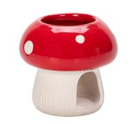 Neamou Soporte De Incienso De Setas para Palos De Santo, Lindo Quemador De Incienso De Cono De Setas De Cerámica para Conos De Incienso De Reflujo, Bandejas De Recogida De Cenizas para Dormitorio