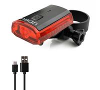 nean Piloto Trasero con luz LED para Bicicleta con batería y aprobación StVZO, 4 candelas