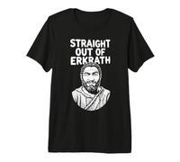 Neandertal y Frase Straight out of Erkrath Camiseta Premium