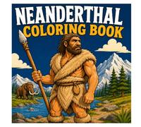 Neanderthal Coloring Book: Prehistoric Adventures, Ancient Life and Creative Coloring Fun for Kids, Teens and Adults