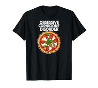 Neapolitan Pizza Obsessive Cornicione Disorder Chef Camiseta