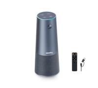 NEARITY C45 - Cámara web de videoconferencia 2K con micrófono y altavoz, cámara todo en uno con 4 micrófonos con cancelación de ruido, zoom 5X FHD cámara web AI Auto-Framing Plug and Play para zoom