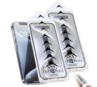 Nearlyas Invisible Screen Protector, 2025 New Invisible Screen Protector Fingerprint Proof Dust Free without Bubbles, Durables Screens Armor for iPhone (2Pcs/HD Version,16)