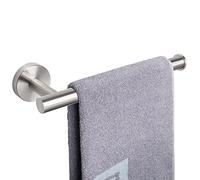 NearMoon - Soporte para Toallas de Mano, toallero, Barra Gruesa de Acero Inoxidable, toallero de Pared Resistente al óxido, Accesorios de Estilo contemporáneo, 23 cm (1 Unidad, níquel Cepillado)