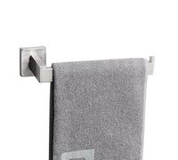 NearMoon Toallero Cuadrado de Mano/Anillo para toallero, Barra de Toalla de Mano de Acero Inoxidable SUS304, toallero montado en la Pared para baño/Cocina, Accesorio de baño de Estilo