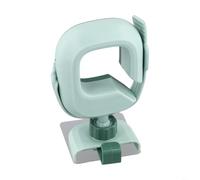 Neat and Tidy - Estante de almacenamiento para secador de pelo con diseño de bobinado de alambre, solución de ahorro de espacio (verde)