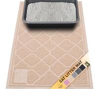 Neater Pets - Alfombra de arena para gatos, gruesa y duradera para caja de arena, almohadilla de trampa que atrapa el desorden para proteger los suelos interiores, suave para las patas de gatito