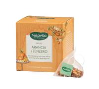 Neavita Arancia e Zenzero Infuso di Frutta Filtroscrigno, 15 Filtri Da 3,5 g