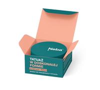 NEBA - Manteca Para Tatuajes - Cuidado Diario de Tatuajes Curados, Pieles Sensibles - Aceite de Girasol, Vitamina E, Manteca de Karité - Vegana - Aroma: Mango Chispeante, 100ml