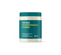 NEBA - Manteca para tatuajes - Cuidado diario de tatuajes curados, pieles sensibles - Aceite de girasol, vitamina E, manteca de karité - Vegano - Perfume: Magnolia negra - 300 ml