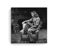 NeBaln Póster profesional de Katharine Hepburn para colgar en la pared, pintura fotográfica, decoración de dormitorio familiar, 50 x 50 cm