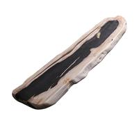 NEBE Bandeja Te Bandeja de té fósil de Madera Natural, Mesa de té casera China Sencilla y Moderna, Bandeja de té con tamaño de Cabeza de Piedra de Jade fosilizada de árbol Entero GongFu