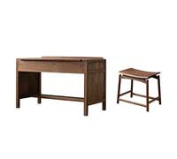 NEBE Mesa de Maquillaje Vanidad Tocador de Dormitorio de Madera de Estilo Chino, Mesa de Maquillaje, Escritorio de Estudio Escritorio De Tocador
