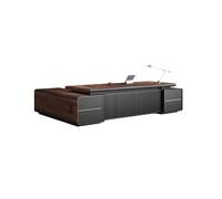 NEBE Mesa Escritorio Adecuado for liderazgo de Oficina, Director Ejecutivo, Escritorio de Jefe, Muebles de Escritorio Ejecutivo, Escritorio de Presidente Escritorio