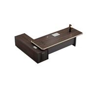 NEBE Mesa Escritorio Escritorio de Oficina de liderazgo Pintado a Mano, Escritorio Moderno for Presidente y Gerente, Escritorio Grande Escritorio(2m)