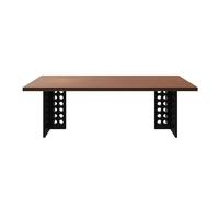 NEBE Mesa Escritorio Escritorio Grande Moderno de Madera Maciza for Jefe, Escritorio for computadora, Banco de Trabajo for Presidente de Oficina Escritorio(160cm)