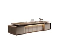 NEBE Mesa Escritorio Oficina del Jefe Muebles de Oficina de liderazgo Modernos Escritorio Grande Escritorio del Presidente y del Gerente Escritorio