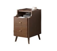 NEBE Mesitas de Noche Mesita de Noche Sencilla y pequeña, Mueble Almacenamiento Borde Estrecho, Mesa Auxiliar for sofá Sala Estar, Esquina Mesa de Recamara