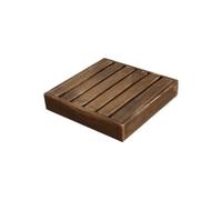 NEBE Soporte Plantas Interior Bandeja De Madera Maciza For Maceta con Ruedas, Base Móvil For, Rodillo, Estante For Pecera