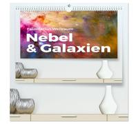 Nebel & Galaxien - Faszination Weltraum (hochwertiger Premium Wandkalender 2026 DIN A2 quer), Kunstdruck in Hochglanz: Entdecken Sie die Faszination ... Monat ein neues Highlight aus dem Universum.