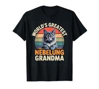 Nebelung Grandma World'S Greatest Cat Lover Camiseta