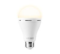 NEBO Blackout Backup - Bombilla LED de Emergencia - Con Batería Interna Recargable para hasta 12 Horas de Luz Brillante - Con Gancho para Colgar