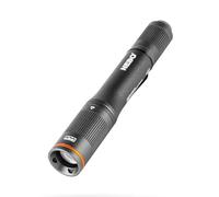 NEBO Columbo 100 Lumen LED Pen Torch - Linterna LED de Bolsillo Con Batería - 3 Modos de Iluminación, 4,5 Horas de Batería, Clip de Bolsillo, Zoom Variable y Diseño Impermeable