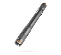 NEBO Columbo Flex 150 Pen Torch - Linterna LED de Bolsillo Para Inspección y Bolígrafo - Pequeña Linterna Recargable Con 3 Modos de Iluminación y Zoom Ajustable 4x