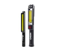 NEBO Combo Pack de Big Larry y Lil Larry - 2 Luces de Trabajo COB con Linterna, Negra