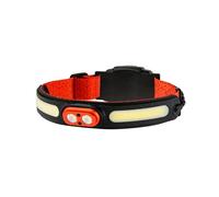 Nebo Linterna frontal Curvbeam 600 Flex – Recargable, 600 lúmenes, haz 180°, IPX4, BackBalance
