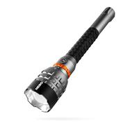 NEBO Davinci 18000 Linterna Recargable - 18.000 Lúmenes | Zoom 2x | 5 Modos | IP67 | Smart Temp Control | Banco de Energía USB | Direct-to-Low | Aluminio Aeronáutico | USB-C | 350m