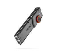 NEBO Edge 2K Linterna EDC Táctica - 2.000 Lúmenes | Dynamic Dial | Botón Trasero Ambidiestro | Estrobo Defensivo | 5 Modos | 25h | IPX6 | Tac-Grip | Clip Bolsillo | USB-C