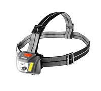 NEBO Einstein 250 Lumen - Linterna frontal - Con inclinación ajustable, Múltiples Modos de Luz y Cómoda Correa para la Cabeza - Accesorios para Camping