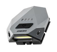 NEBO Einstein Linterna Frontal Recargable de 100 Lúmenes - Luz de Bolsillo - Accesorio para Camping, Senderismo y Deportes al Aire Libre - Resistente al Agua - Con LED de Visión Nocturna Verde